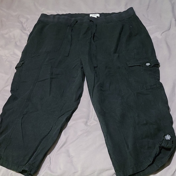 Women's Cato Capri pants black 18/20W - Picture 1 of 2